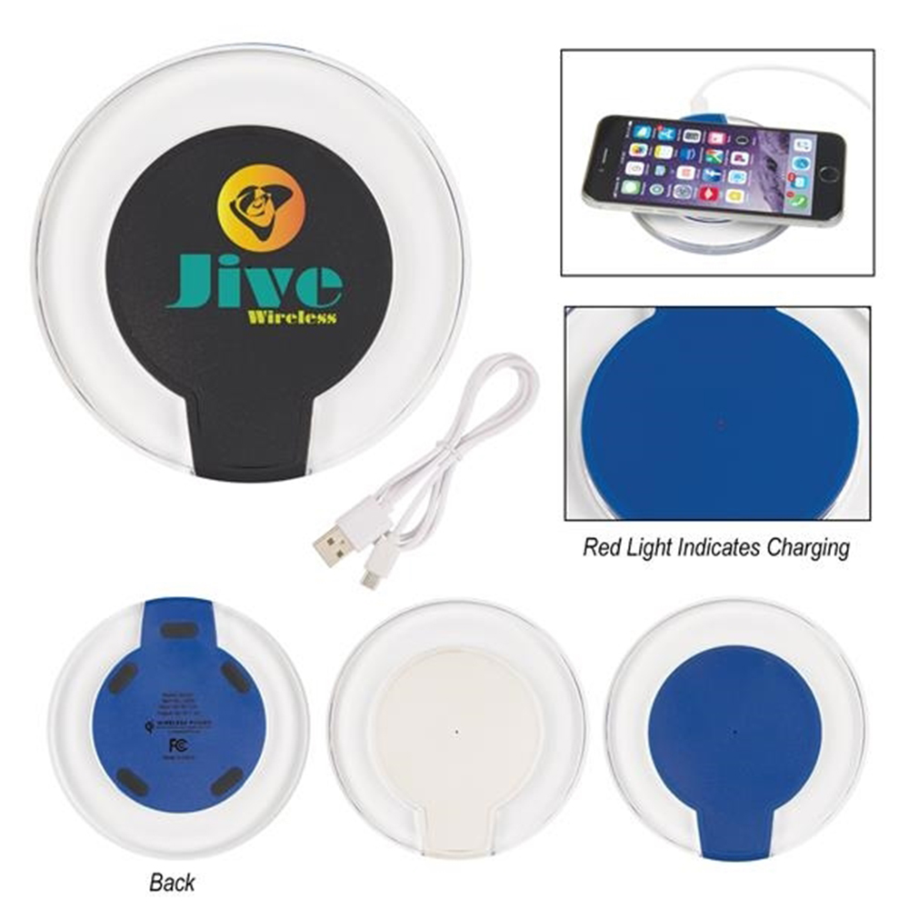 Light Up Wireless Phone Charging Pad 3