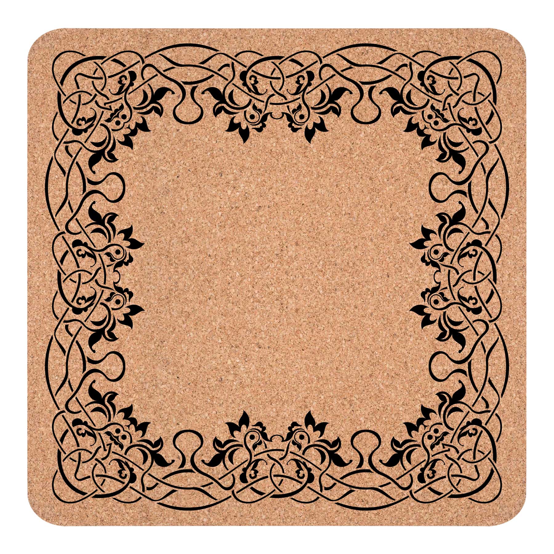 Round Cork Coasters 5