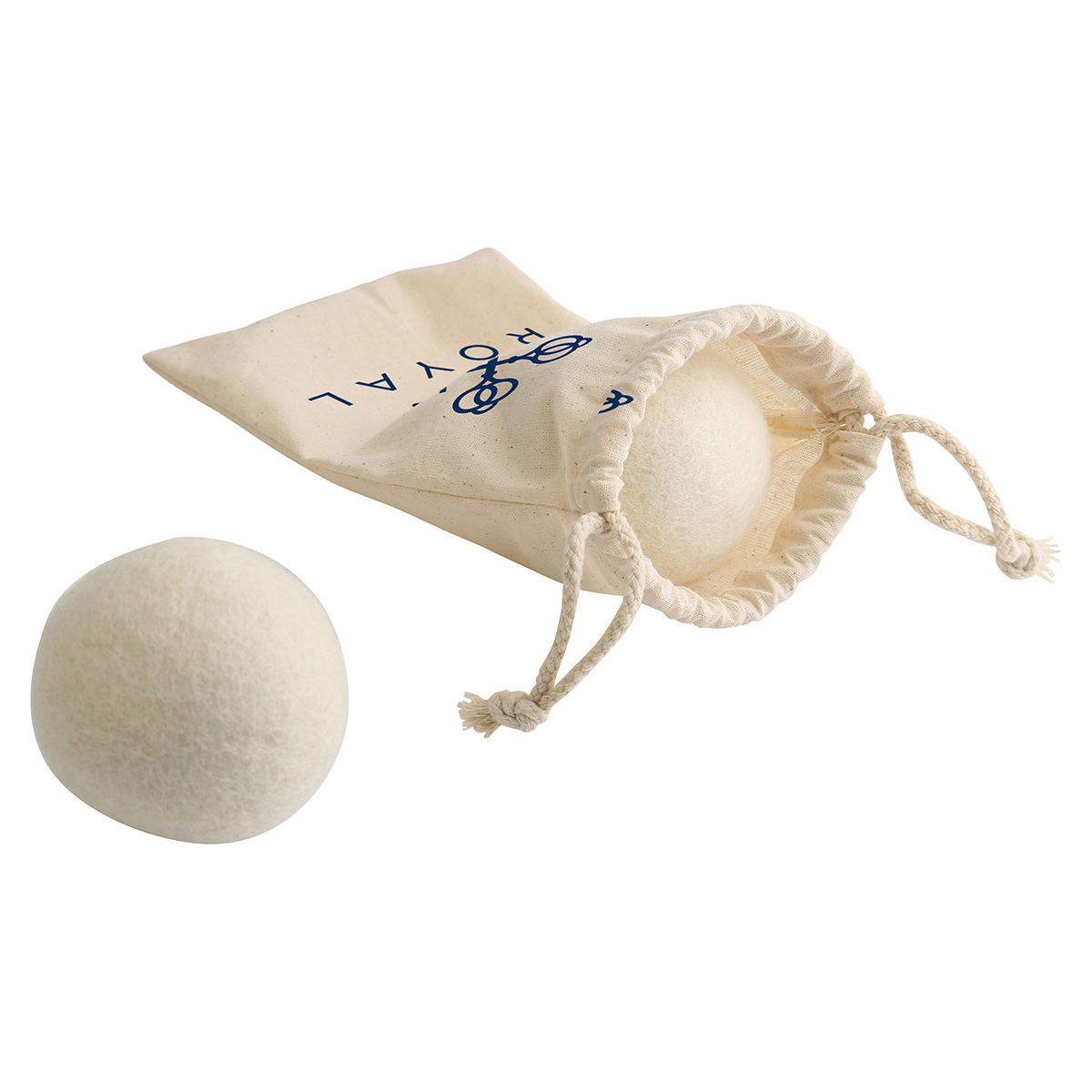Toss 'N Dry 2-Piece Reusable Dryer Balls in Cotton Pouch 7