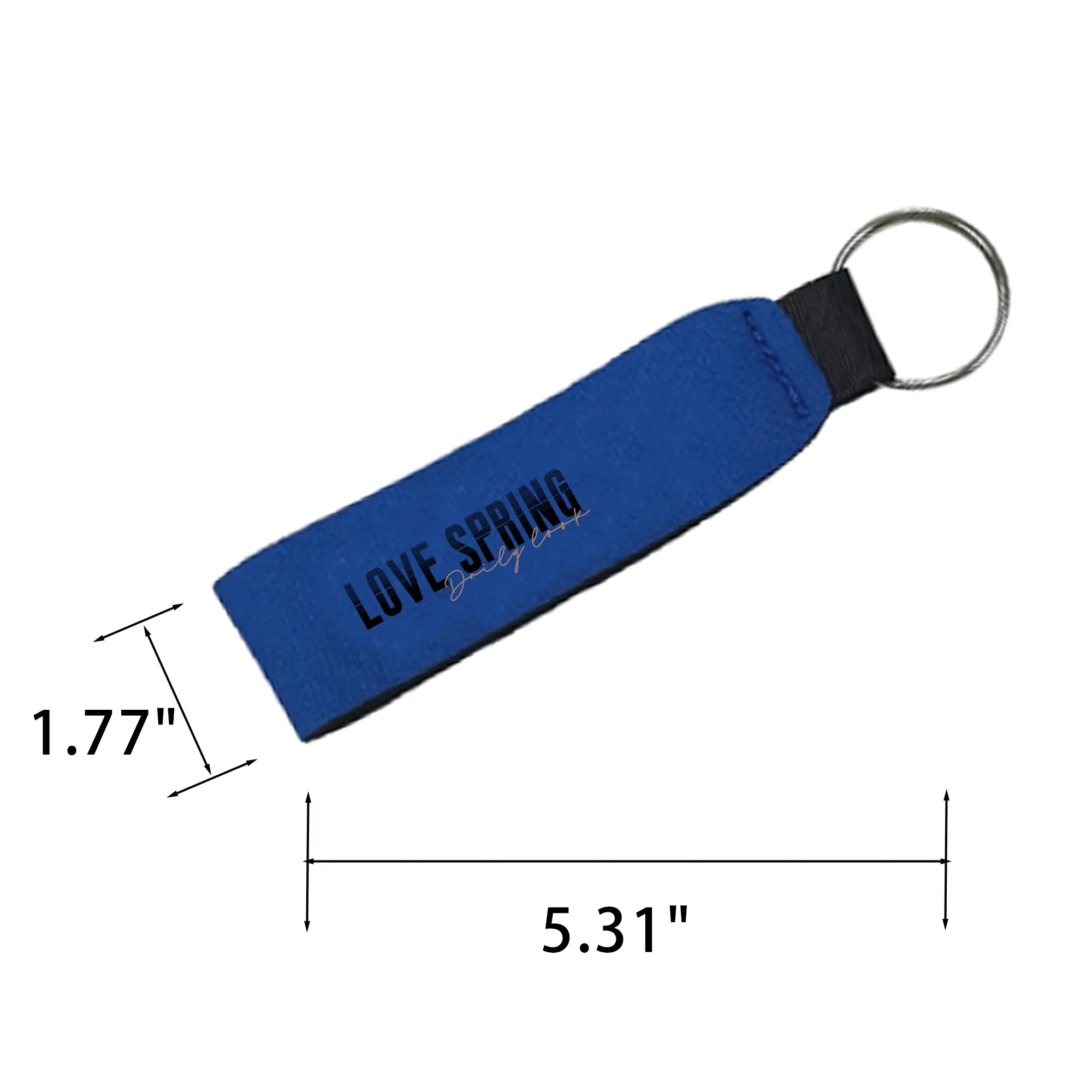 Floating Neoprene Wristband Keychain 2