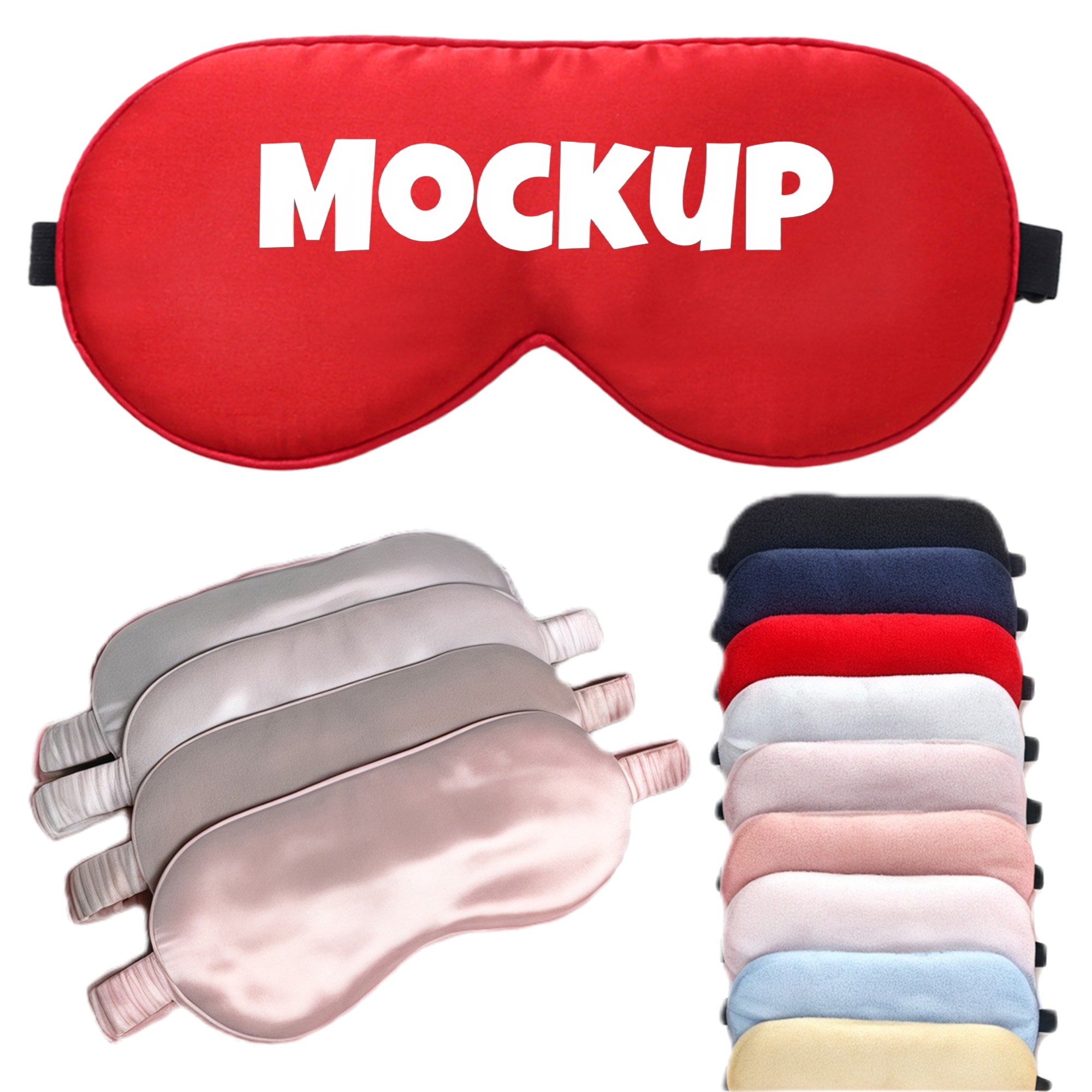 Women Silk Soft Headband Eye Cover 7