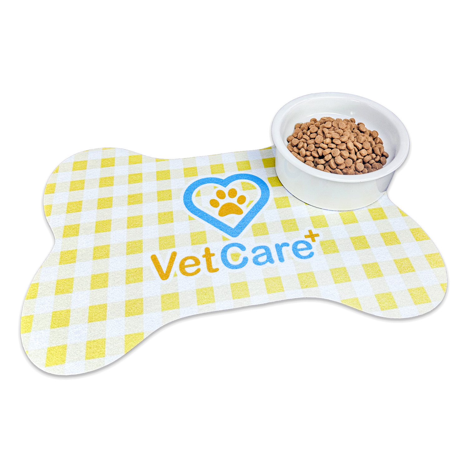 Dye Sublimated Bone Shaped Pet Mat 1
