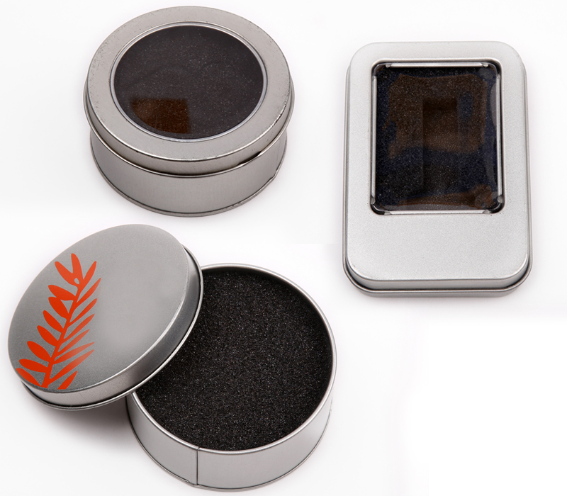 USB Accessory: Rectangular Tin Box with Window 4