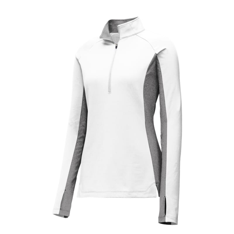 Sport-Tek Women's Sport-Wick Stretch Contrast 1/4-Zip Pullover. 26