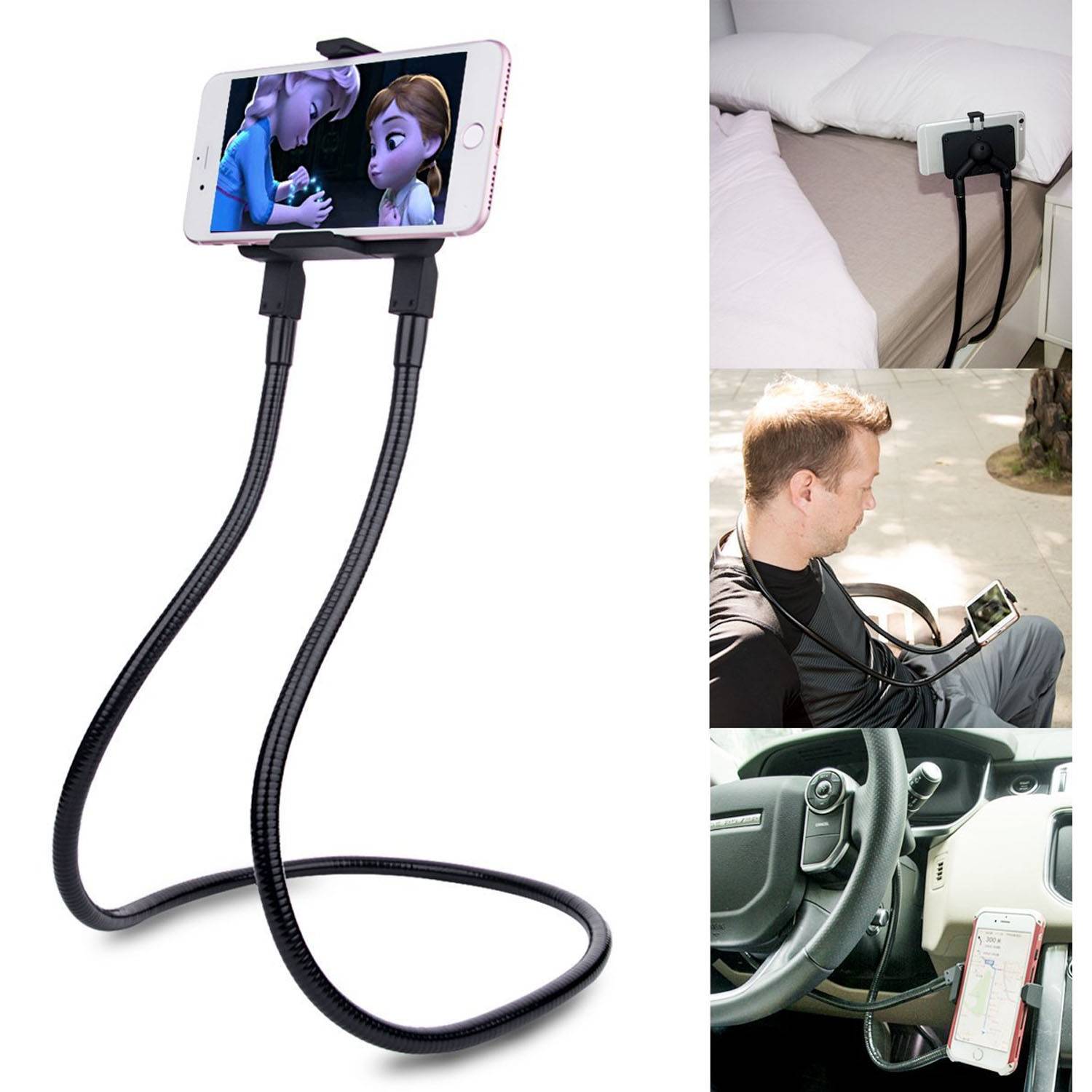 Flexible Long Arm Neck Phone Holder 4