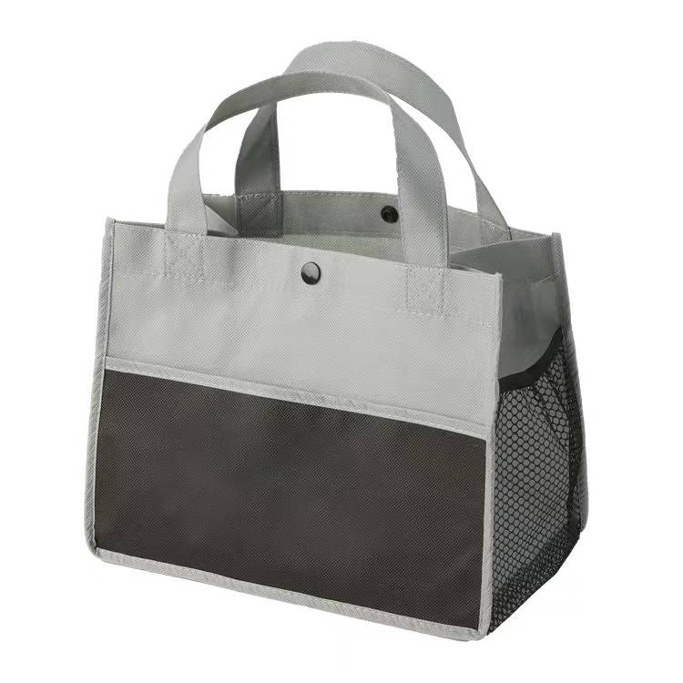 Mini Snap Non-Woven Lunch Tote Bag 3