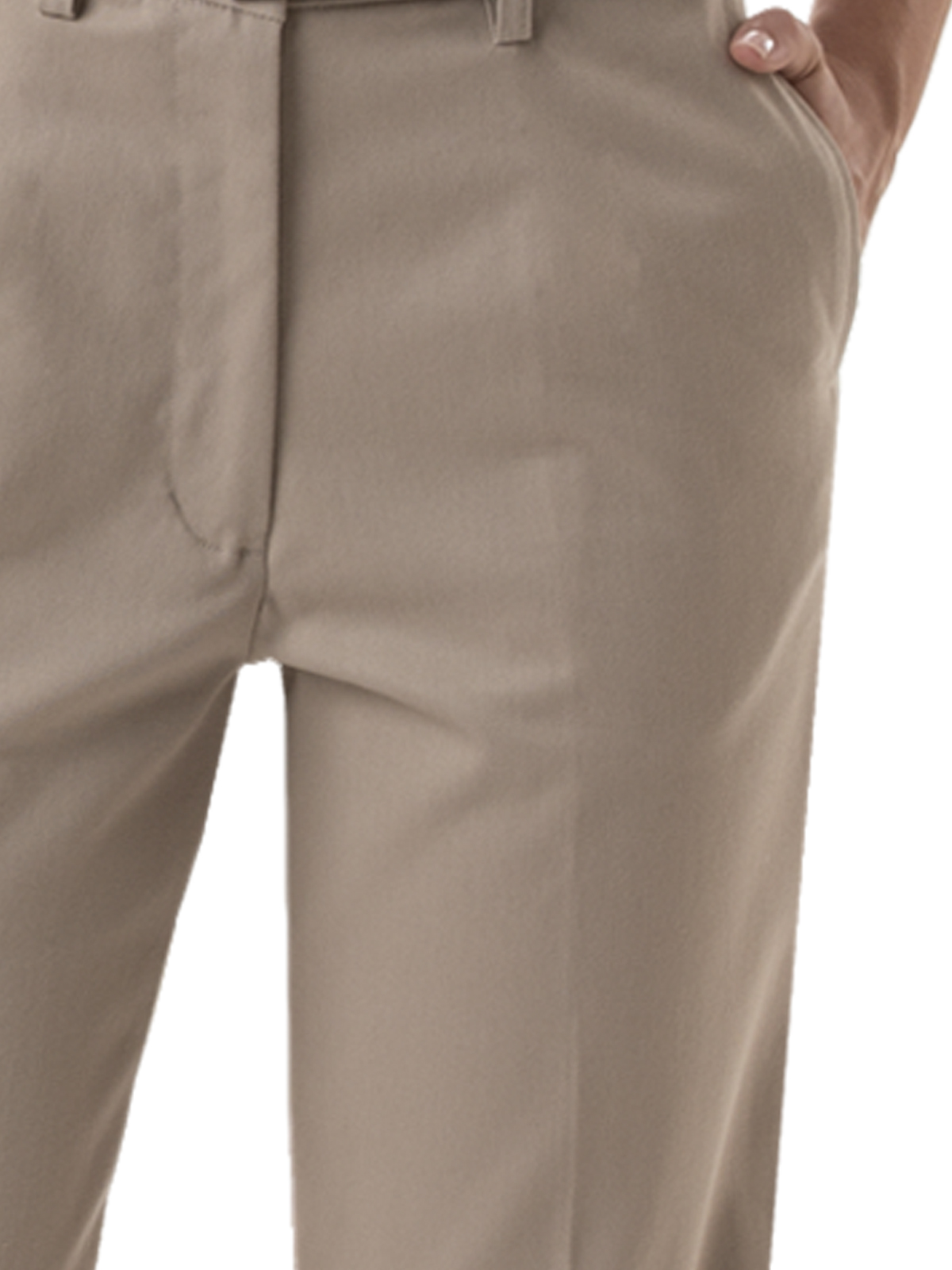 Blue Generation - Women's 4-Pocket Scotchgard Twill Flat Front Pant 6