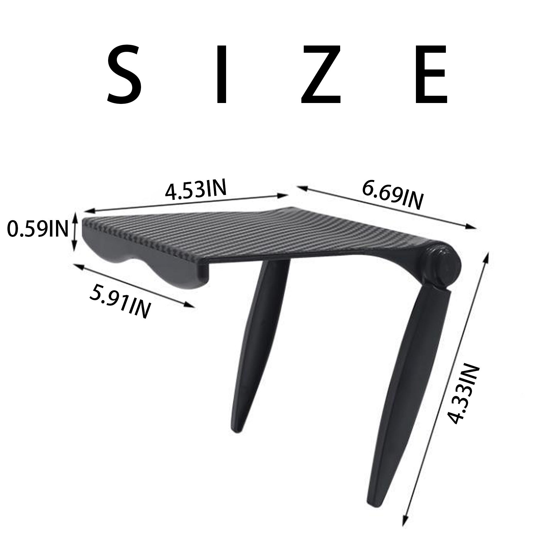 Plastic Punch-Free Monitor Shelves 2