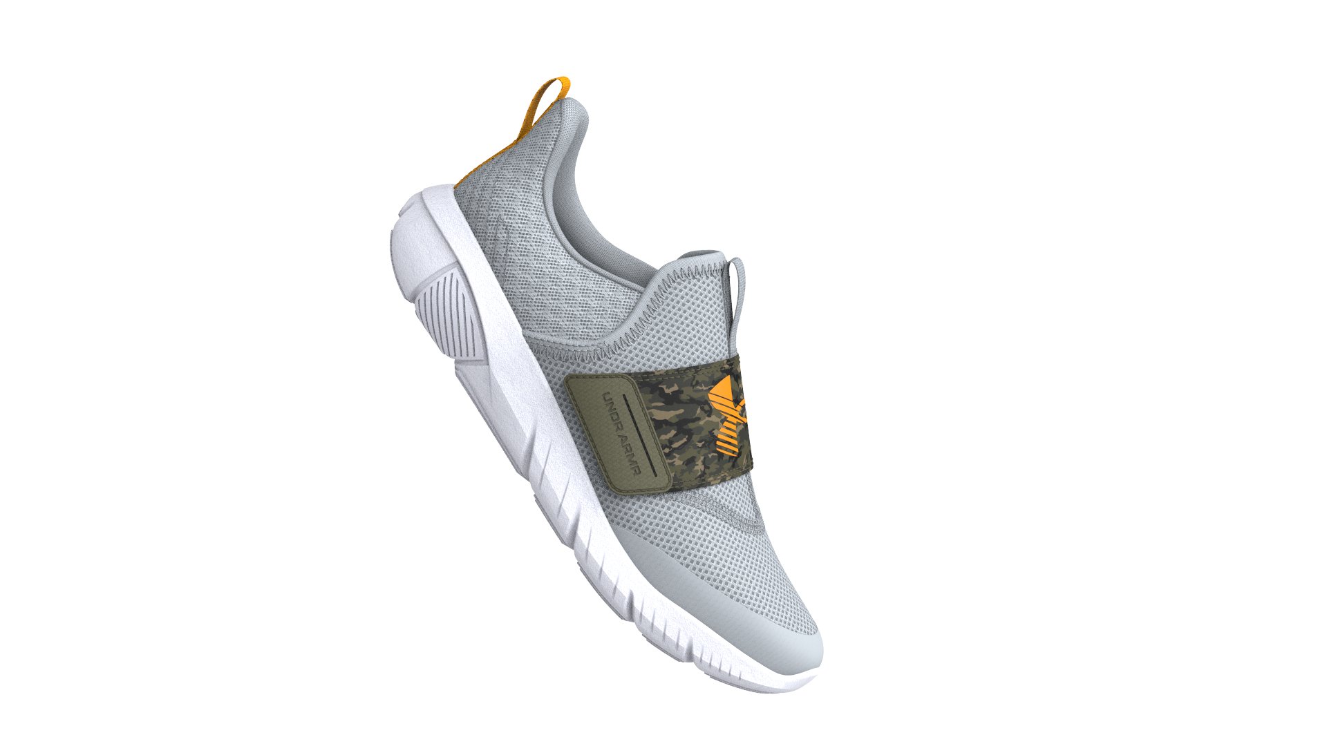 UA Flash Printed Boys' Grade School Running Shoes 3
