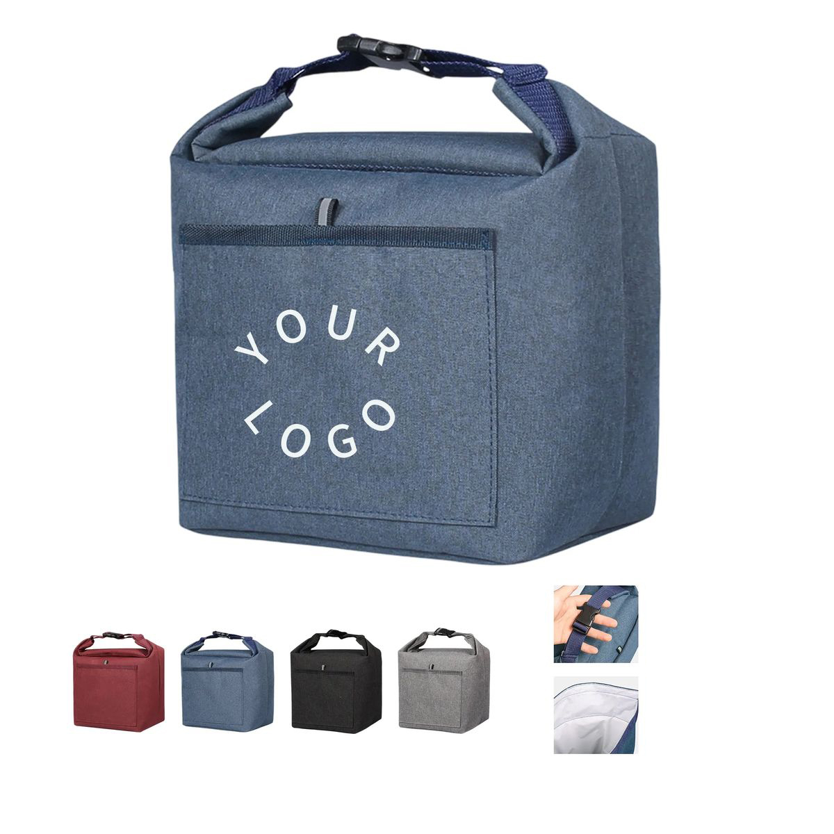 Reusable Zippered Lunch Tote 2