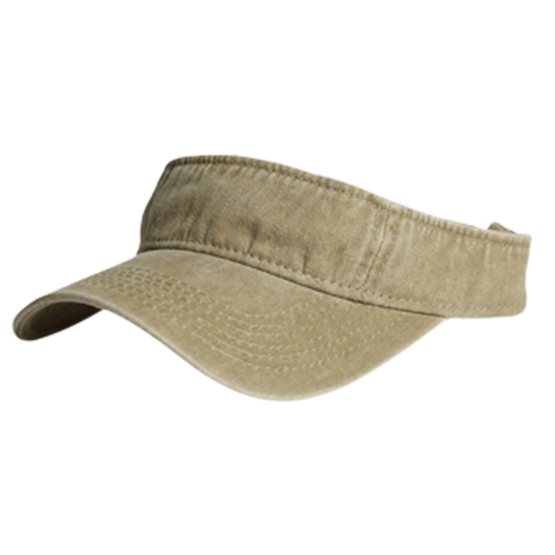 Stonewashed Cotton Visor Baseball Cap 6