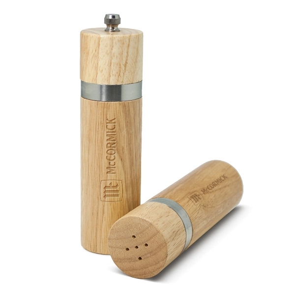 Wooden Salt & Pepper Set 1