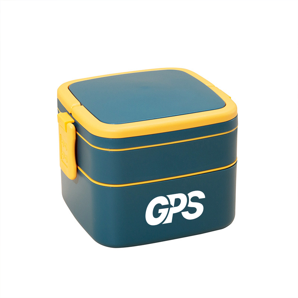 6 " Portable Double-Decker Bento Lunch Box 4