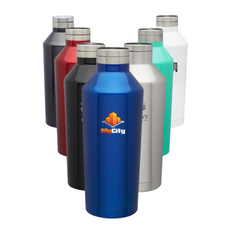 17 oz. Vacuum Stainless Steel Water Bottle, custom water bottle with logo imprint 2