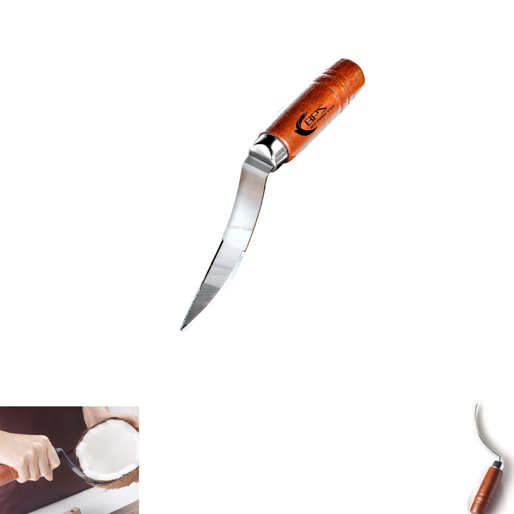 Coconut Meat Removal Knife 2