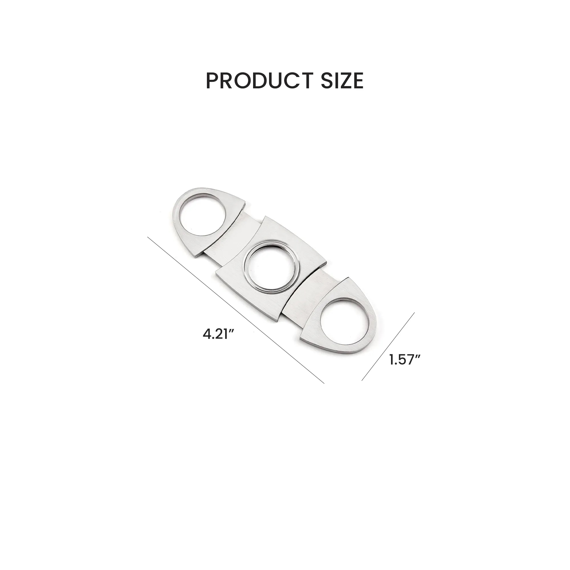 Stainless Steel Cigar Cutter 3