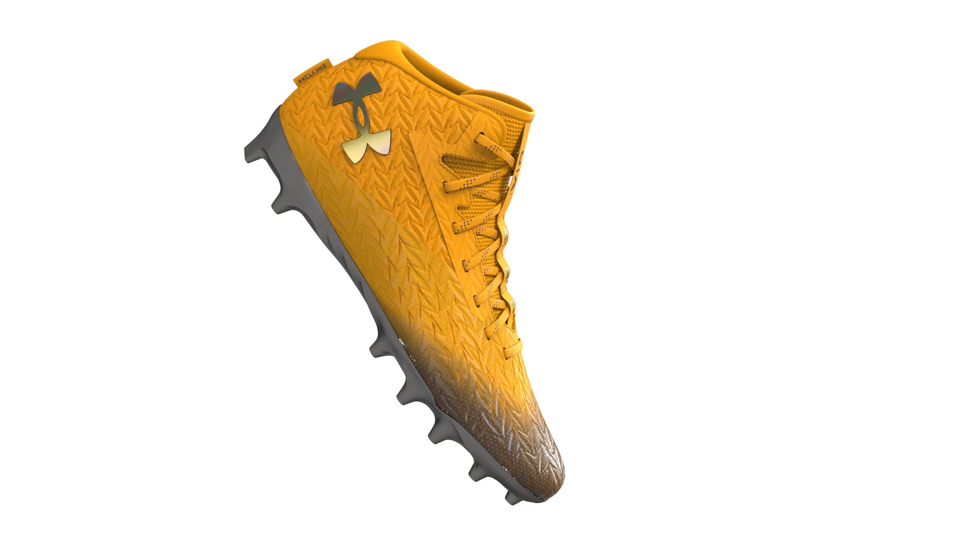 Men's UA Spotlight 4 MC Mid Football Cleats 13