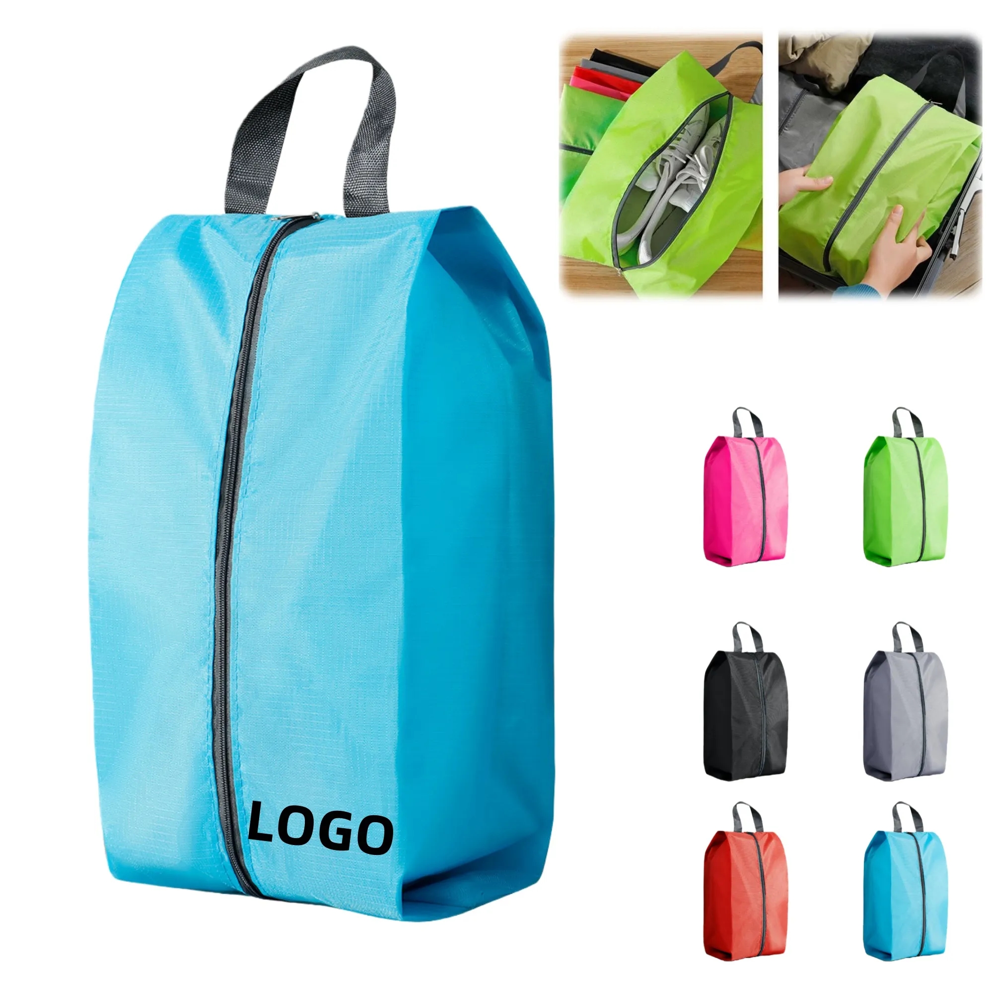 Dustproof Zippered Shoe Storage Bag For Travel