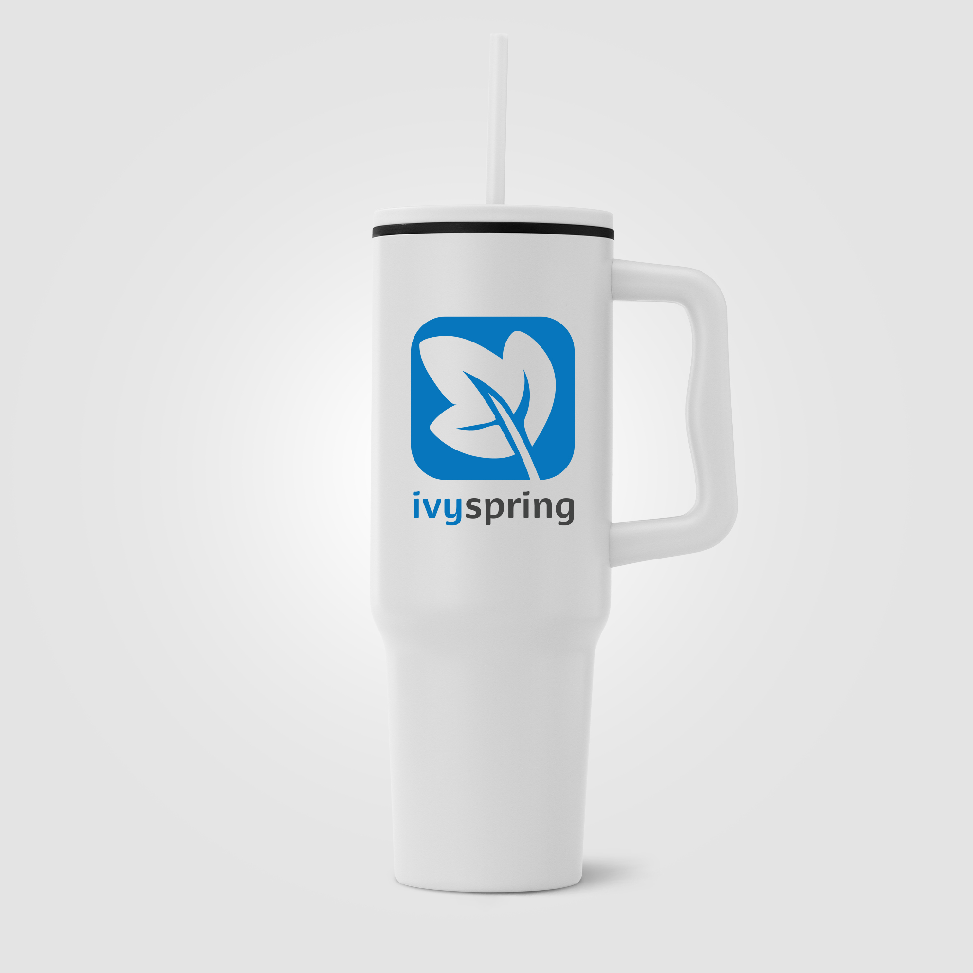 Polar - 40 oz. Stainless Steel Tumbler with Plastic Liner and Straw 22