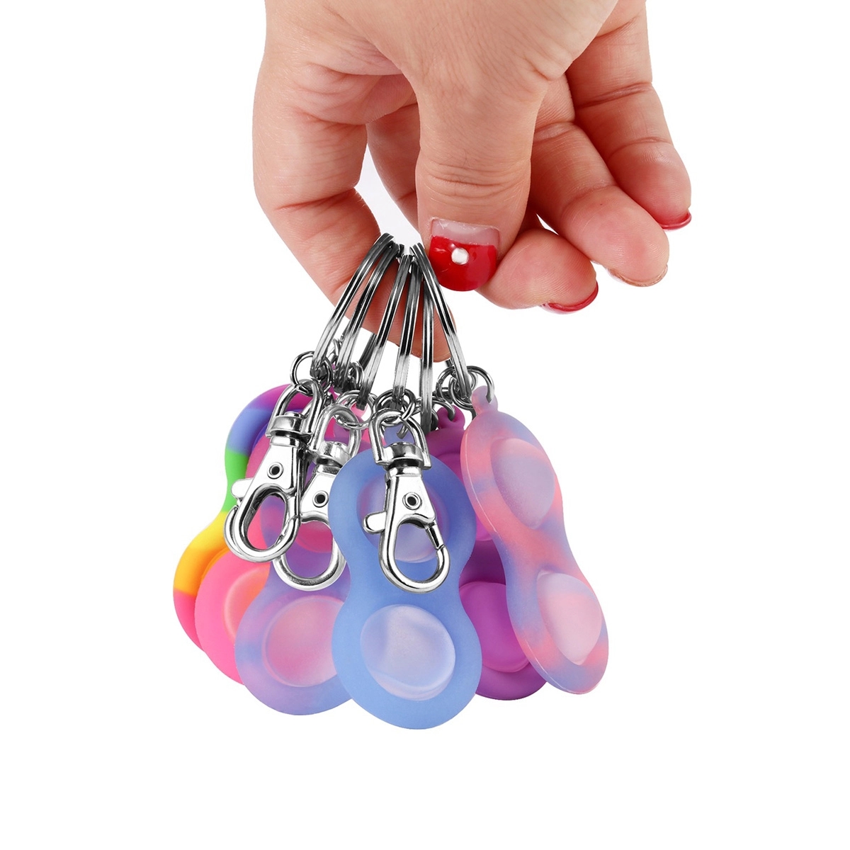 Stress Relief Fidget Toys Keychains 5