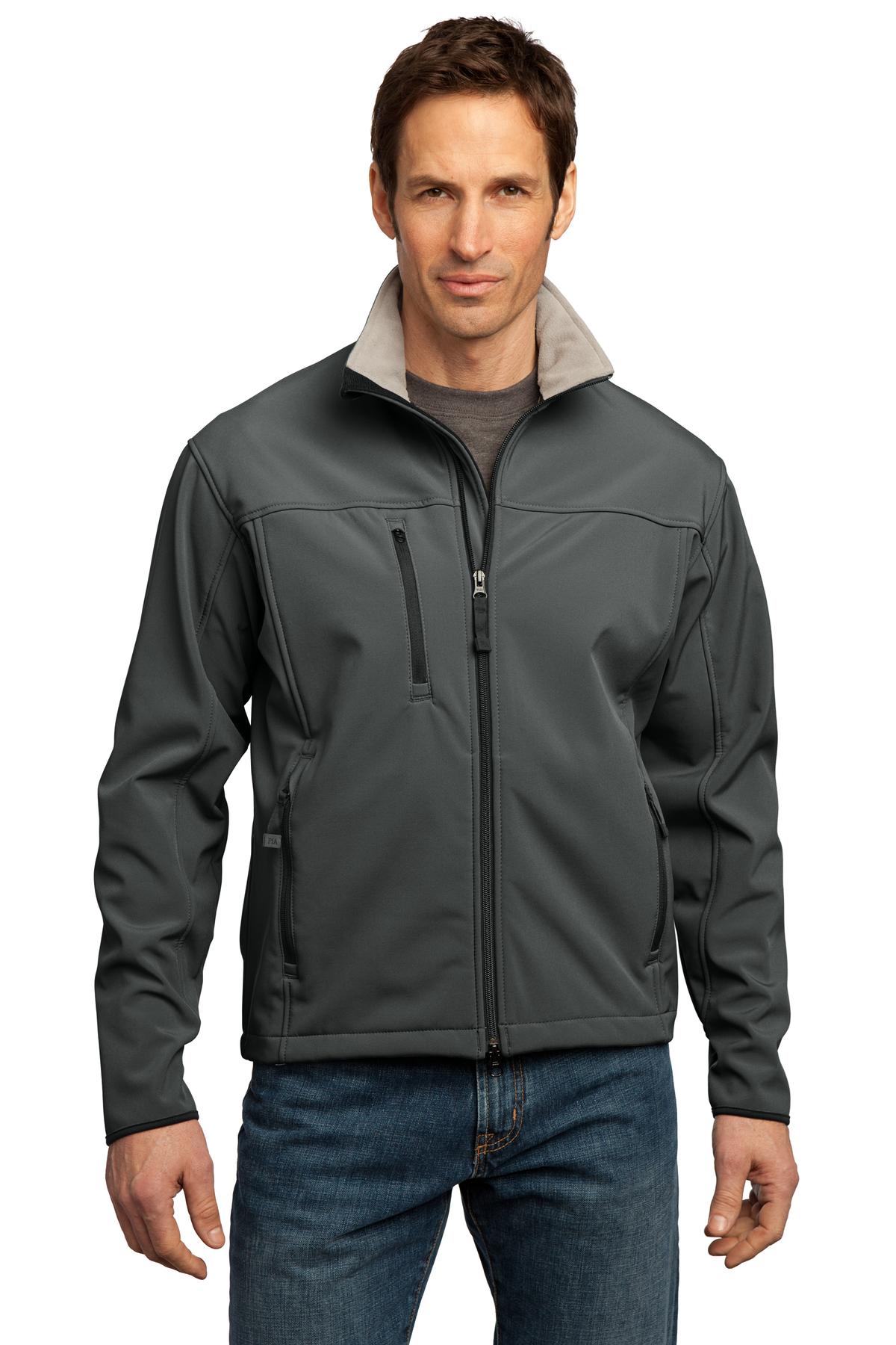 Port Authority Tall Glacier Soft Shell Jacket. TLJ790 1