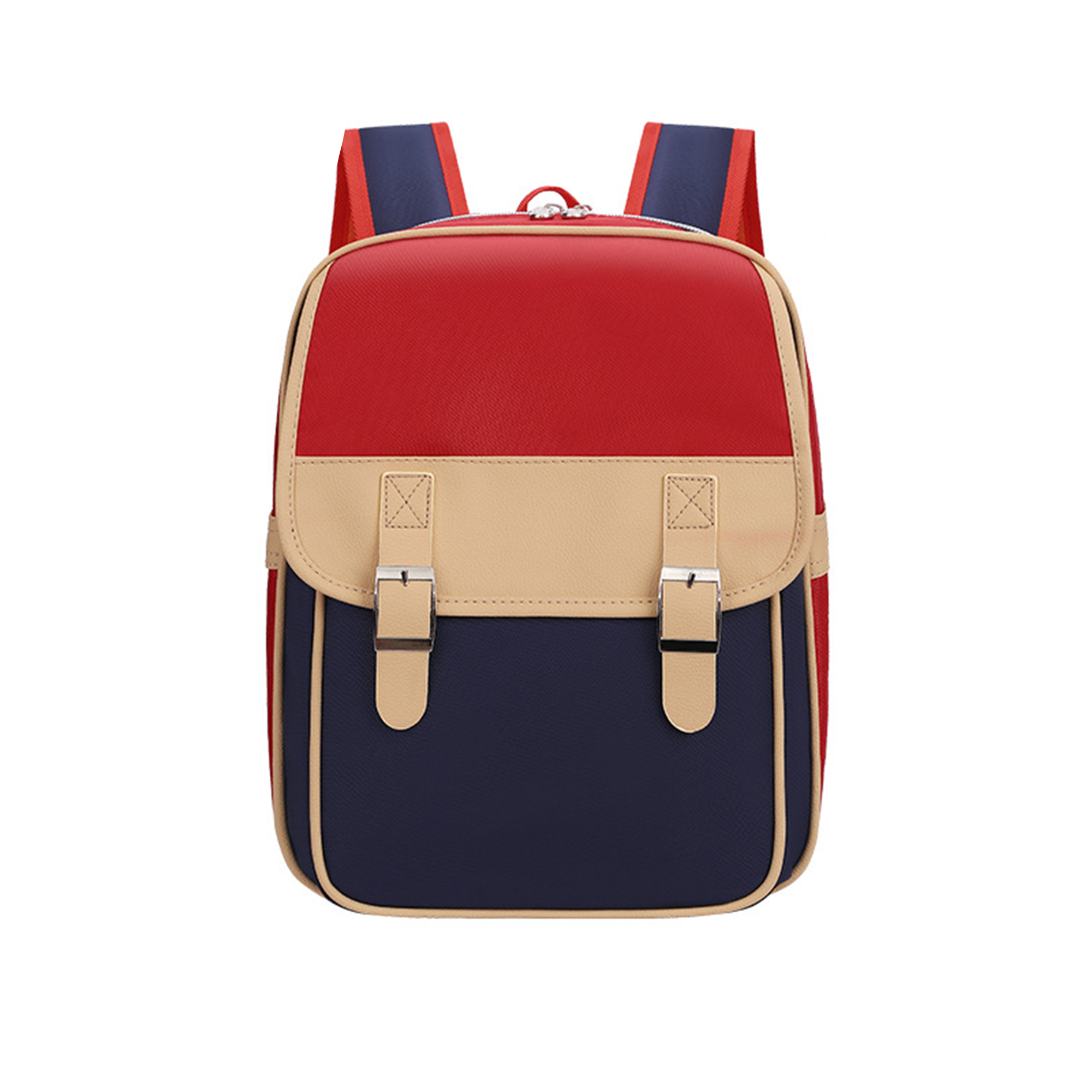 Nylon Water Resistant Child School Backpack 13.4" Height 3