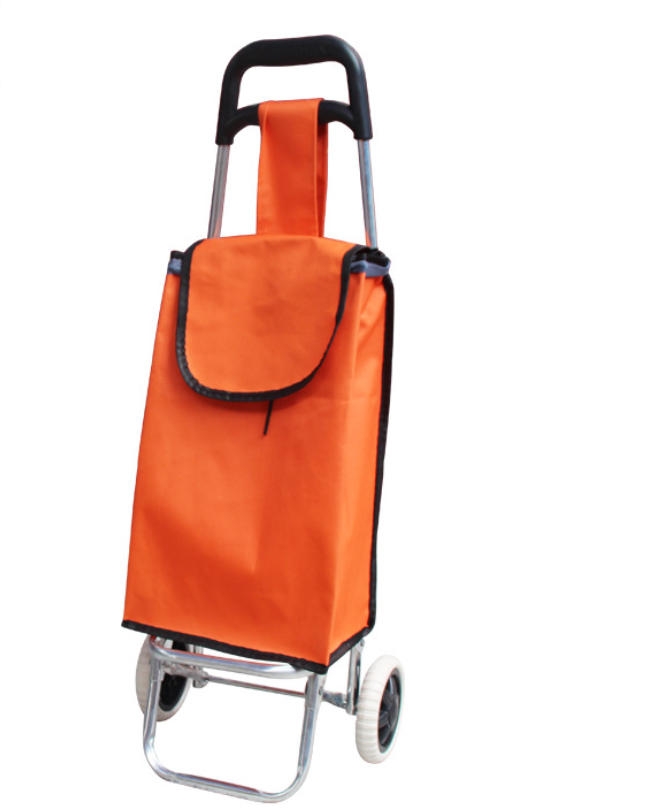 Folding pull bar shopping cart 3