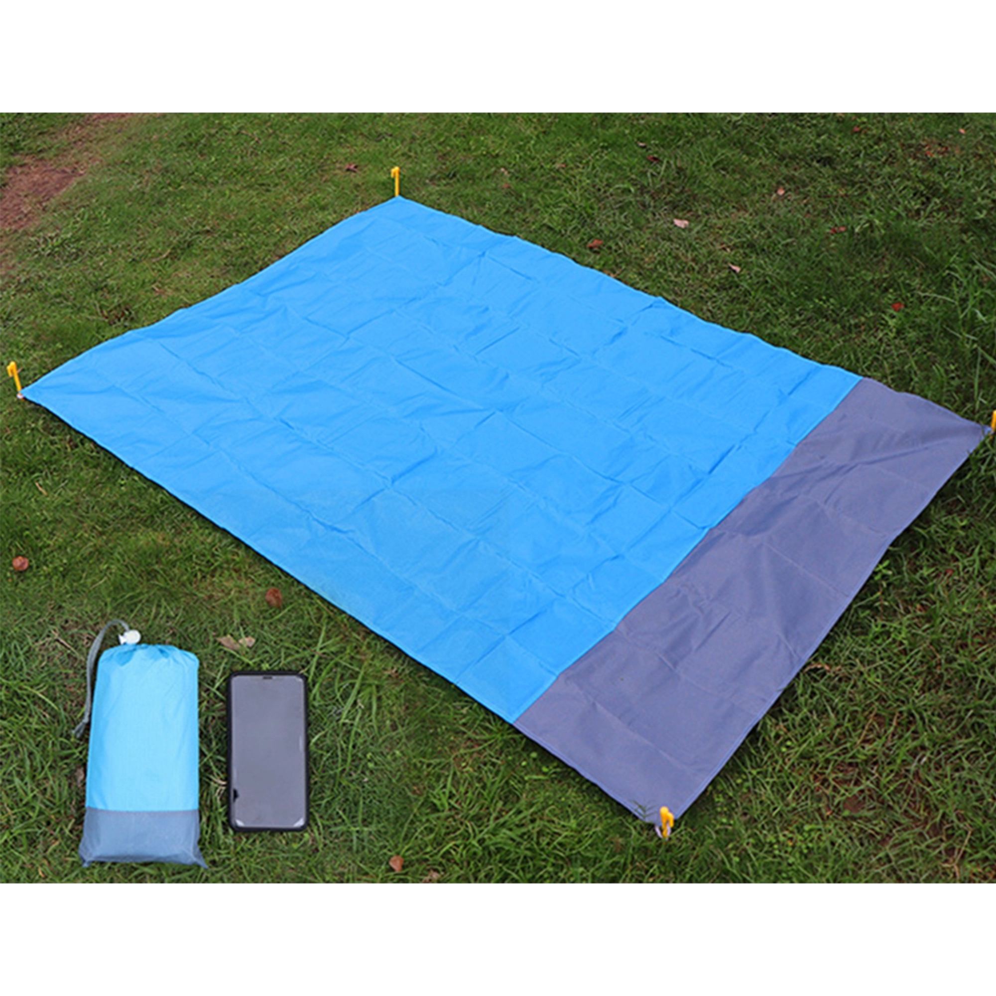 Custom Beach Blanket Picnic Mat MOQ 10PCS 2