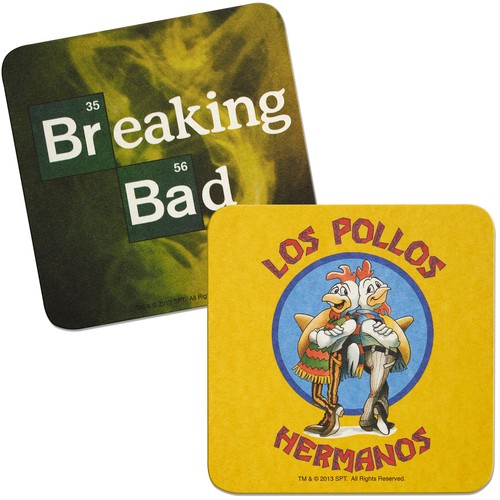 80-Point. 3.5" Pulp Board Coaster - Round or Square 2