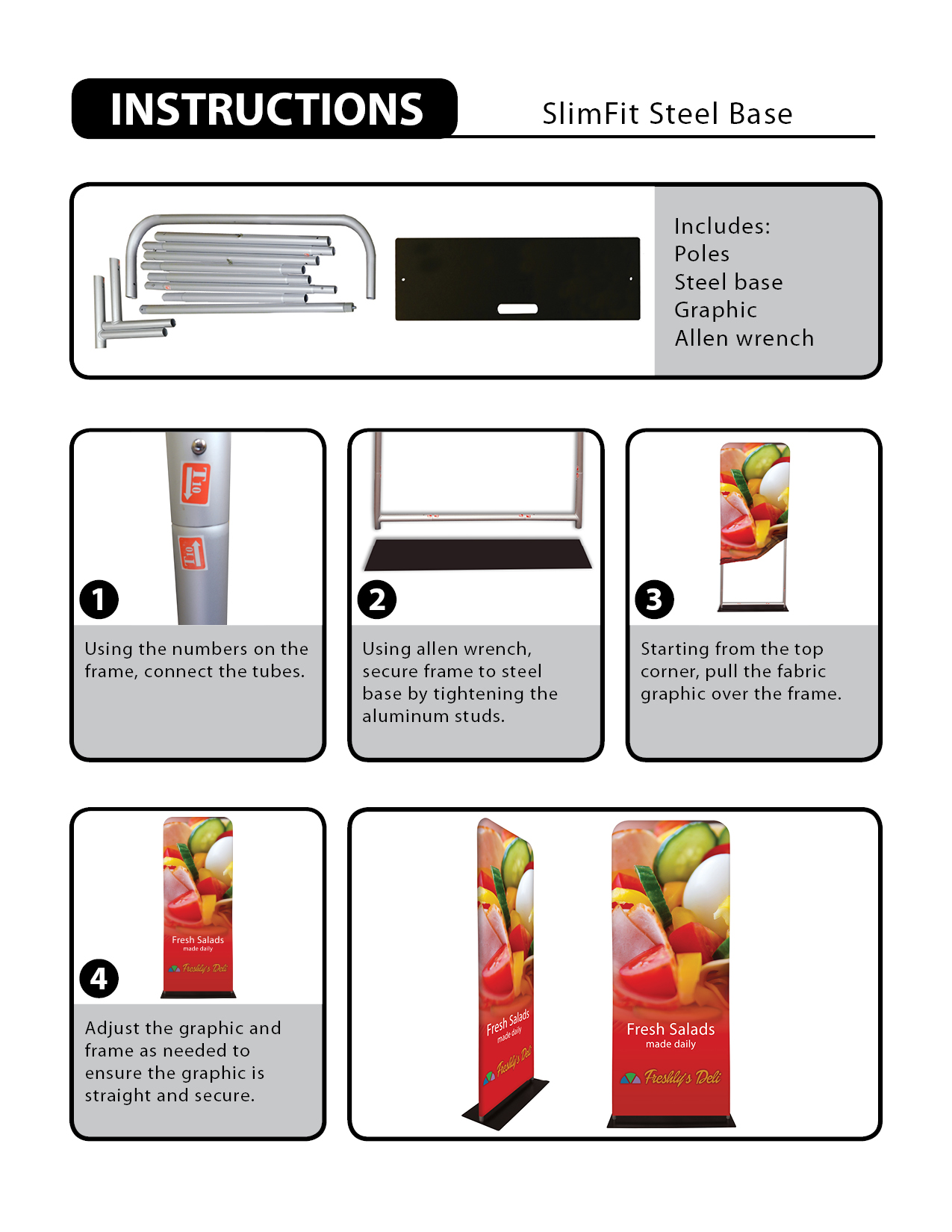 SlimFit Steel Base Replacement Graphic 3