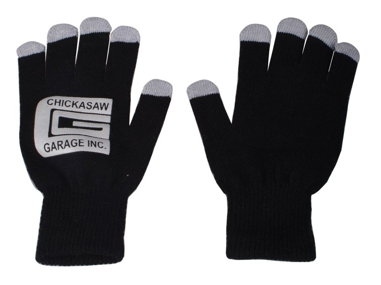 Acrylic Touch Screen Gloves - 8 5/8" Long 2