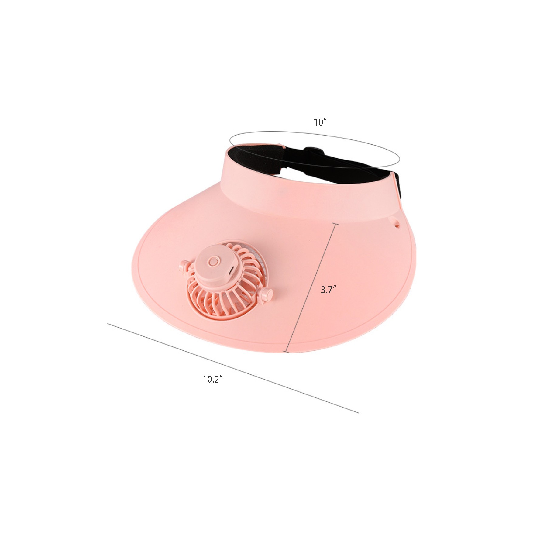 Women Summer Fan Hat 4