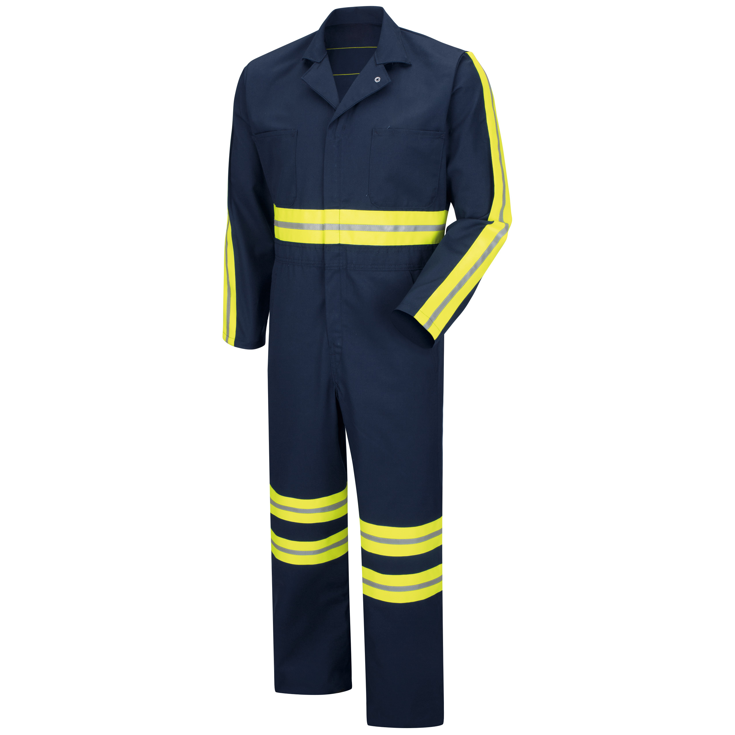 Red Kap® Enhanced Visibility Twill Action Back Coverall 2