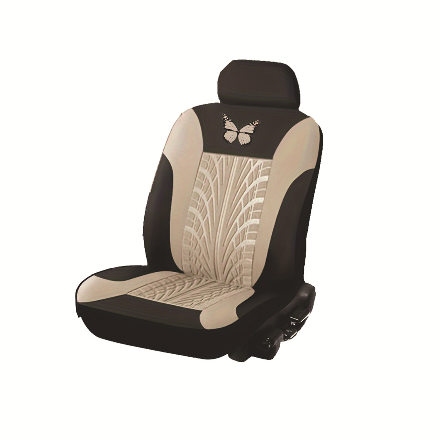 Full Set Fashion Butterfly Cloth Cushion Mat Car Seat Cover 14