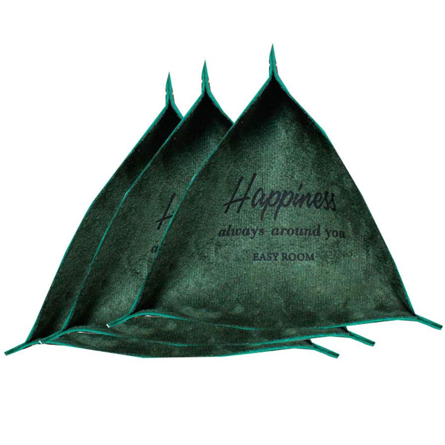 Leather Triangle Decorative Box 2