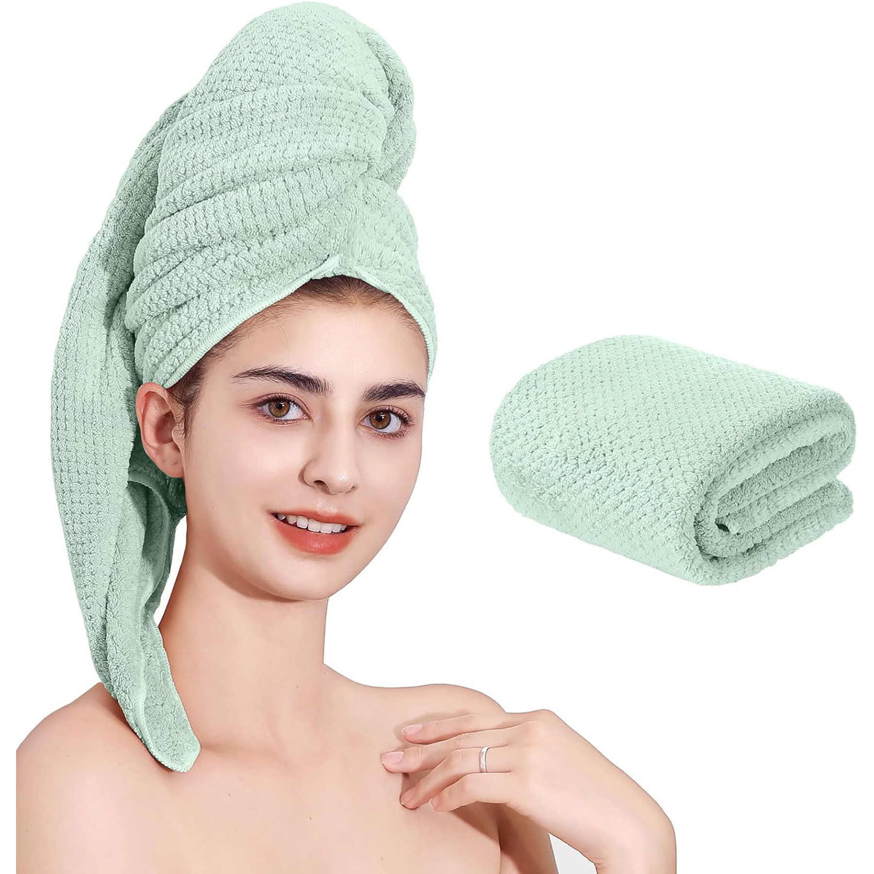 Microfiber Quick Dry Hair Towel 5