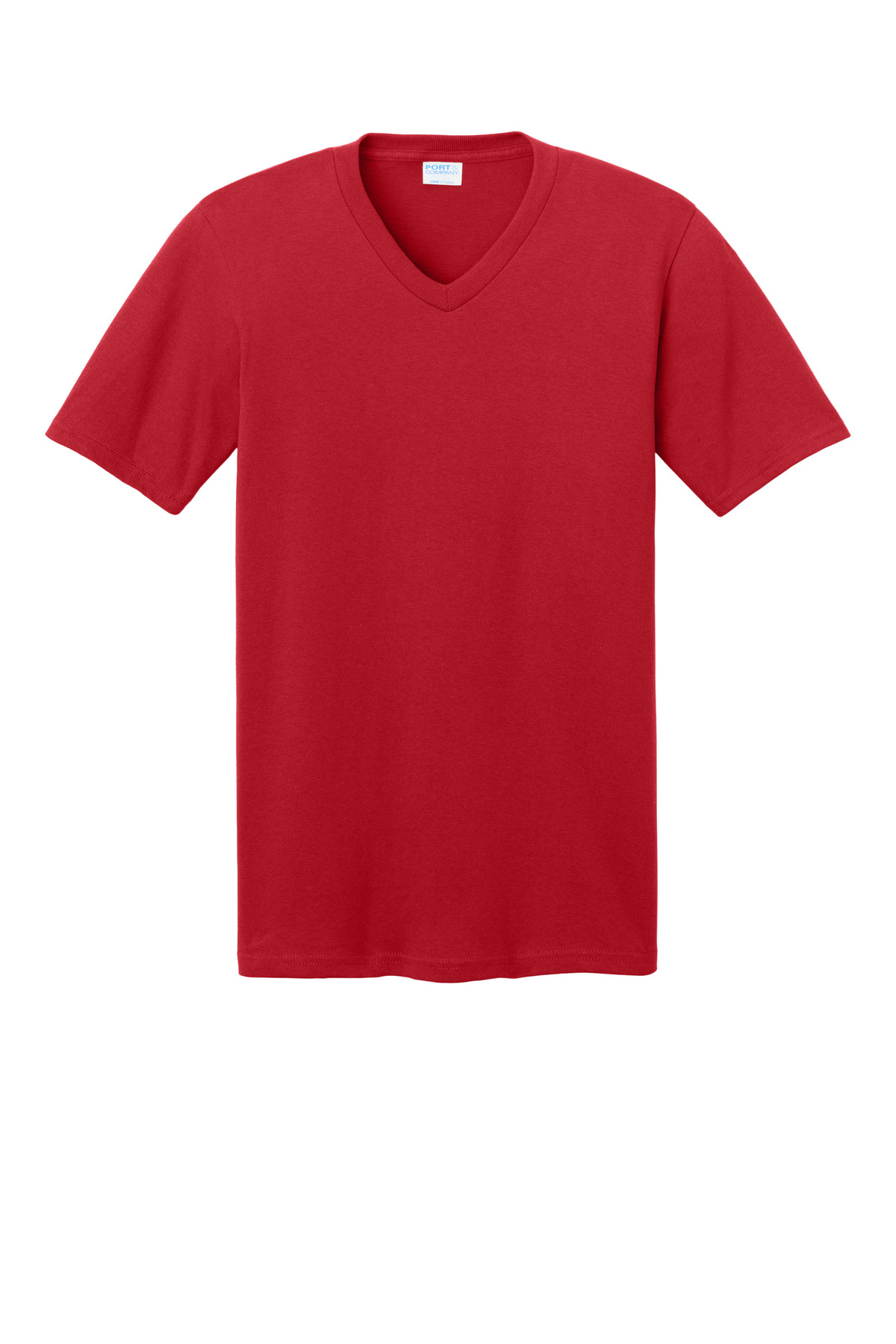 Port & Co Core Cotton V-Neck Tee. PC54V 90