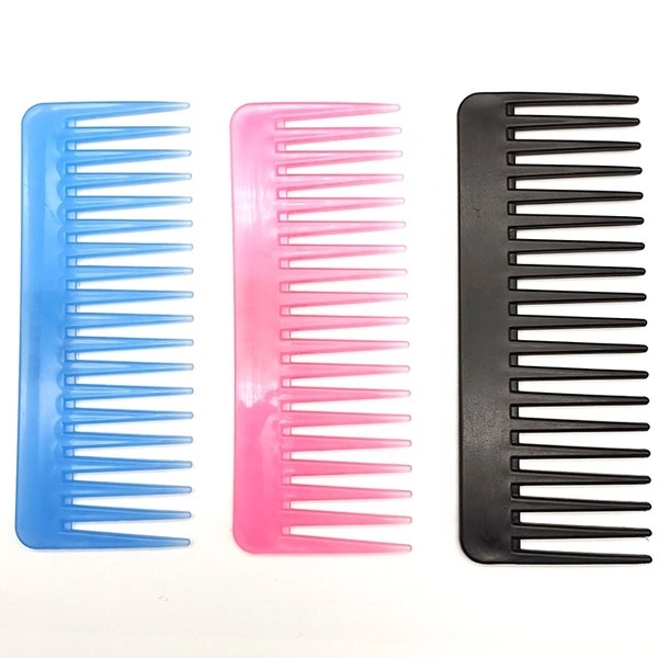Plastic Wide tooth Hair Comb 2