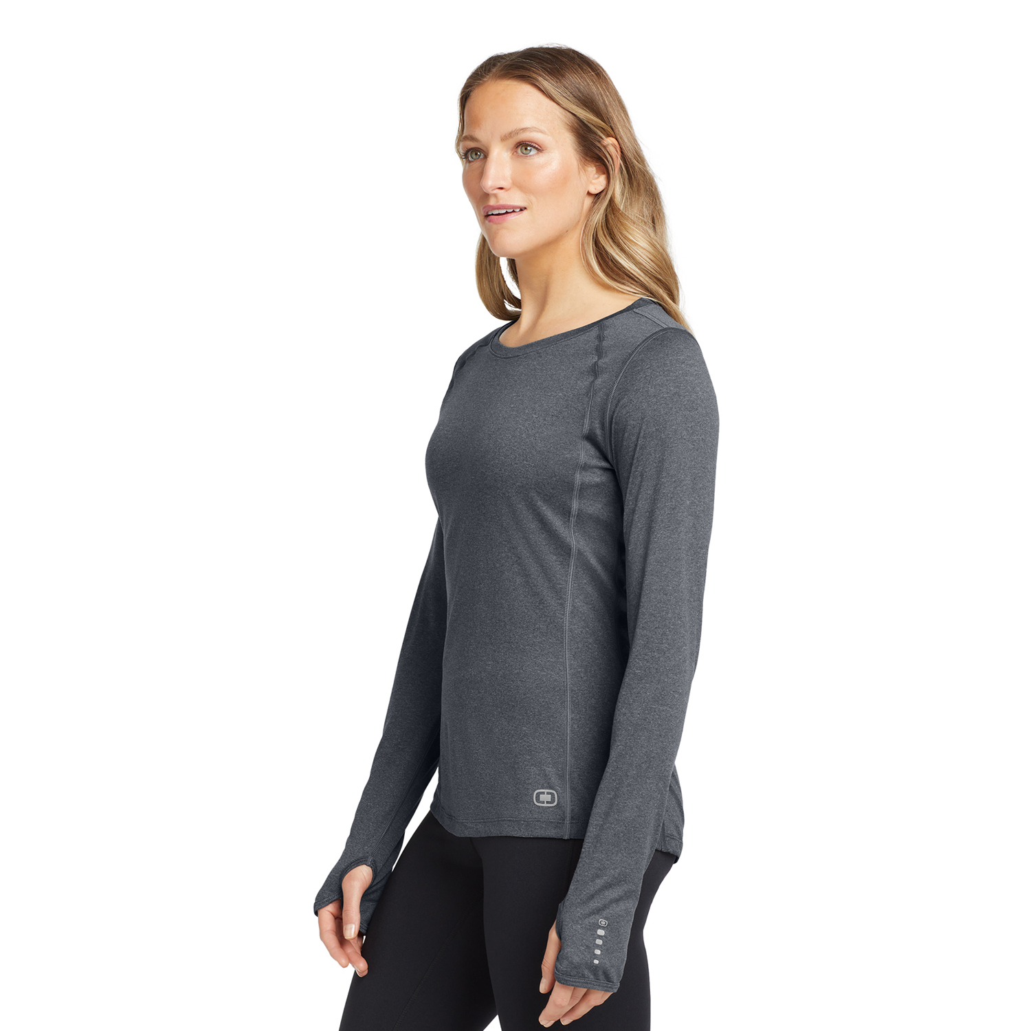 OGIO® Ladies Long Sleeve Pulse T-Shirt 1