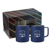 Rover Camp Mug 14oz Powder coated 2 in 1 Gift Set 26