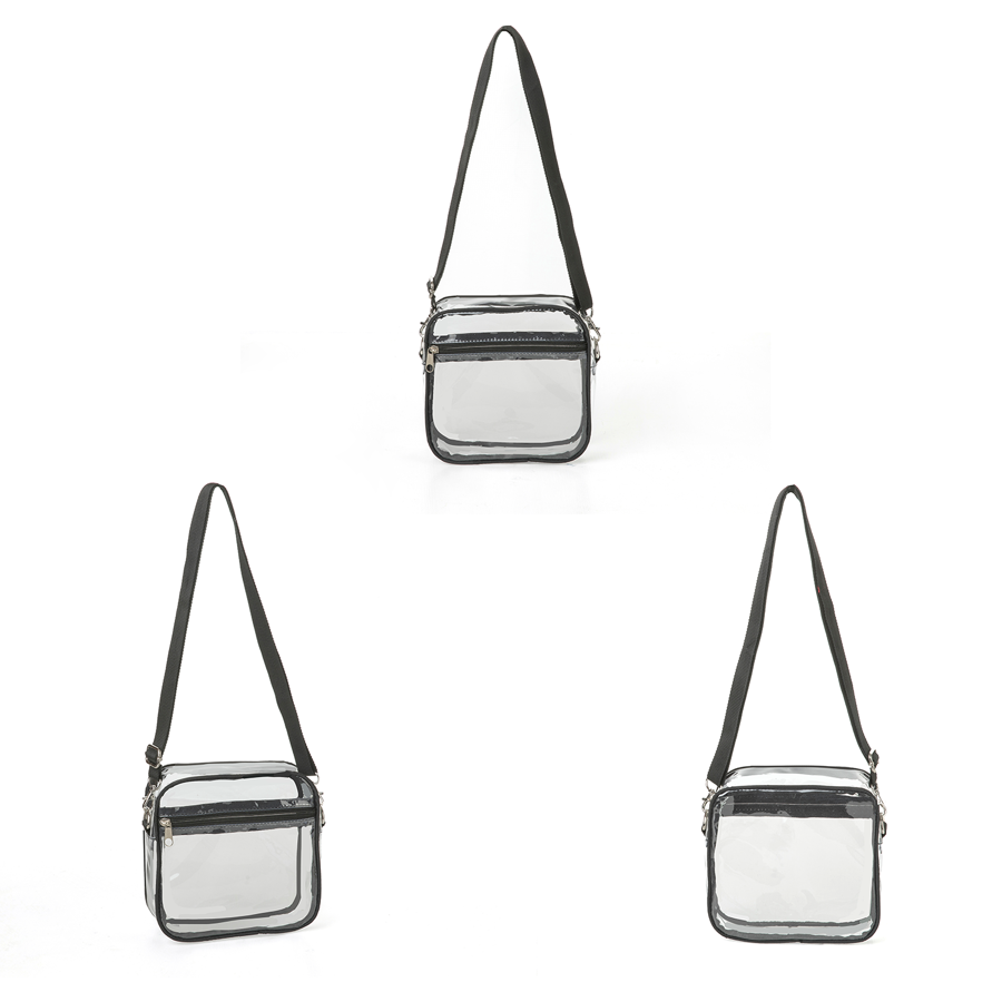 ClearPass Clear Crossbody Bag 7" x 2.5" 5