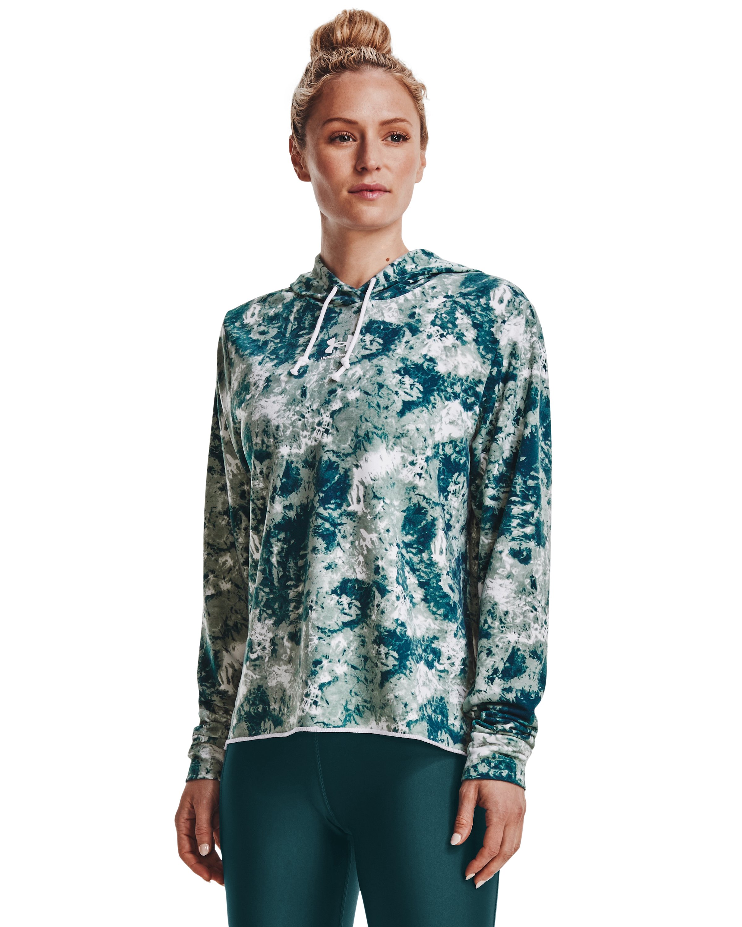 UA Rival Terry Printed Women's Hoodie 4