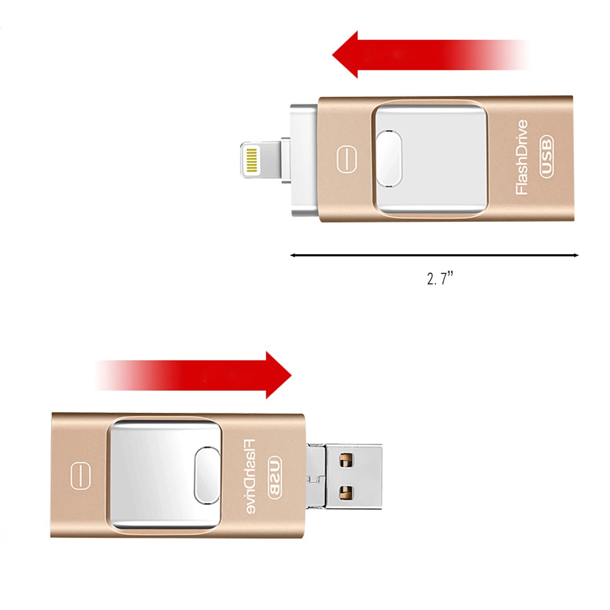 Multi-function 4-In-1 8GB U Disk 2