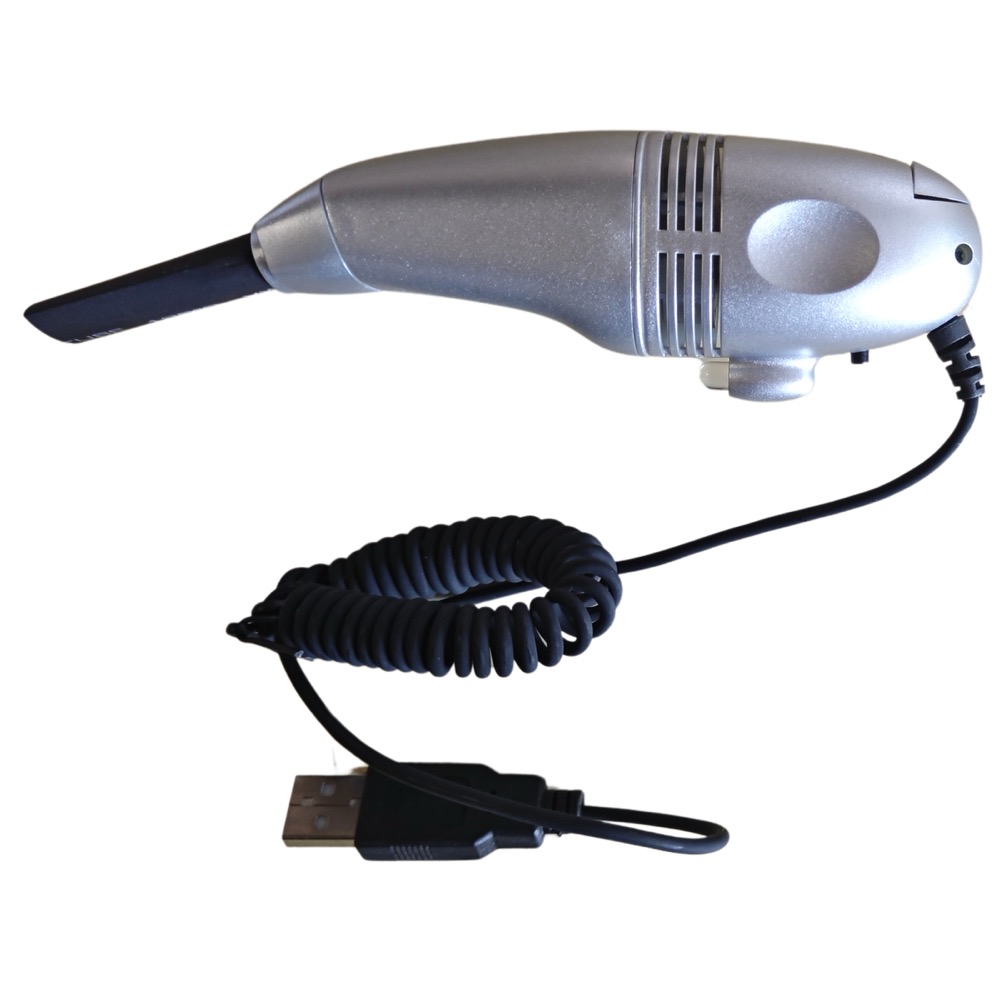 USB Mini Vacuum Cleaner with LED Light 3