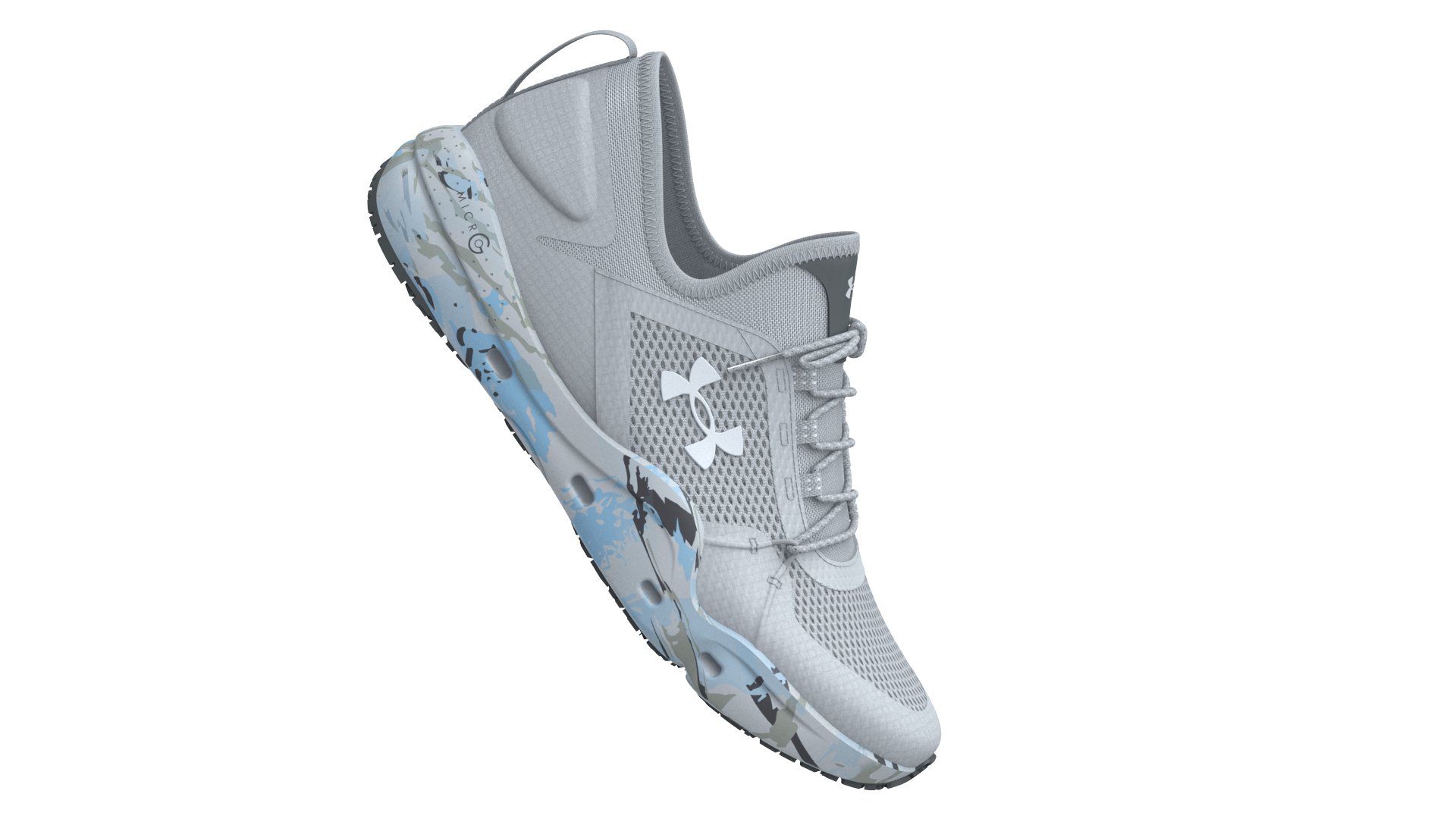 UA Micro G Kilchis Camo Men's Fishing Shoes 2