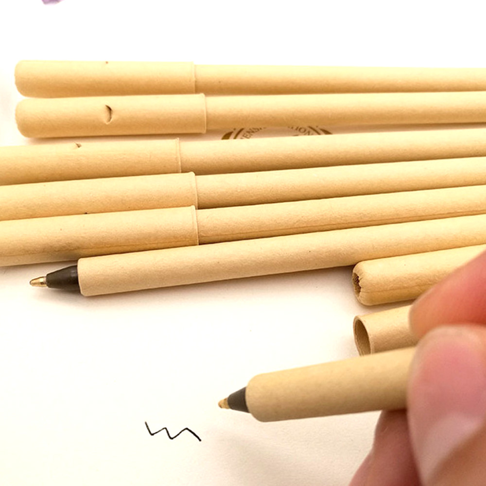 Environmentally friendly creative paper tube 1.0mm ballpoint pen 2