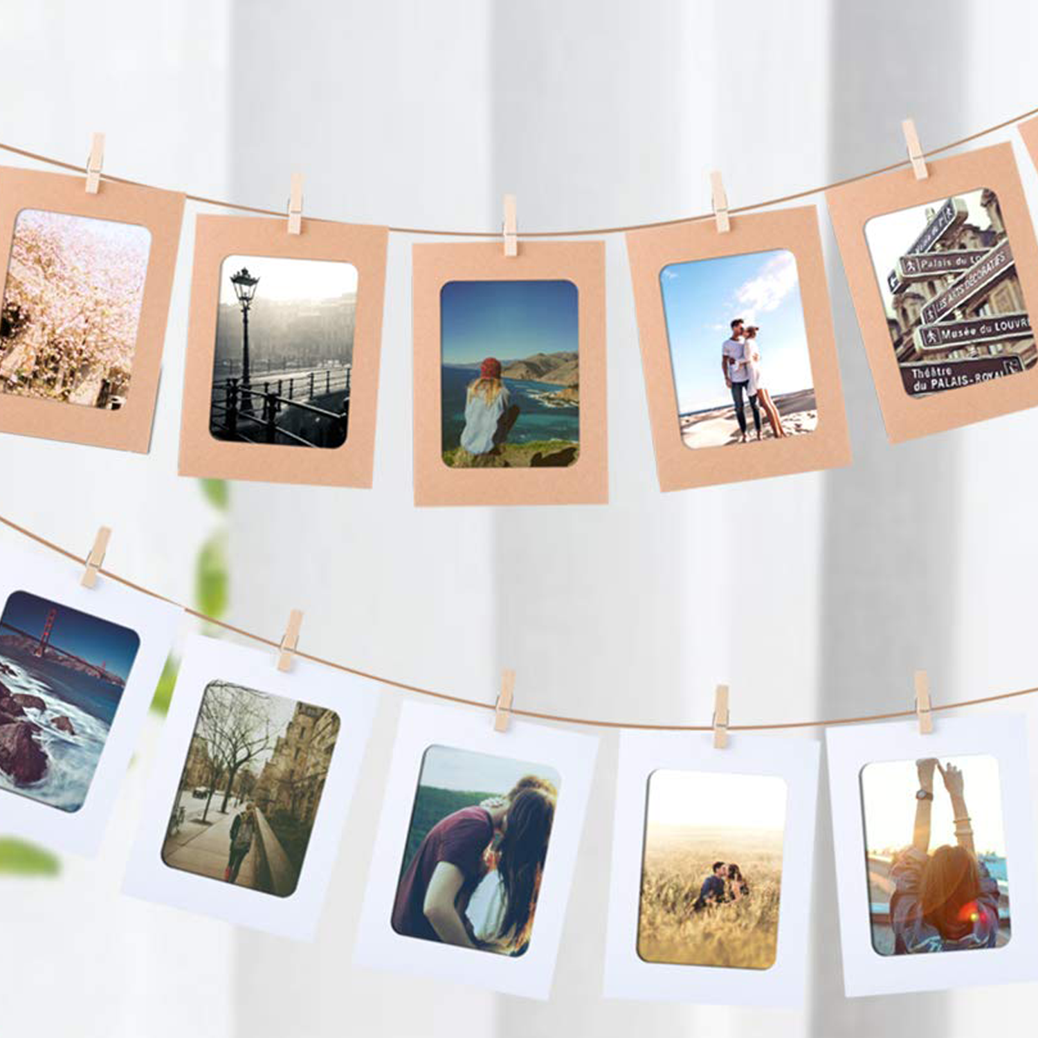 Perfect 4U Colorful Paper Photo Frame 10 Pcs 4
