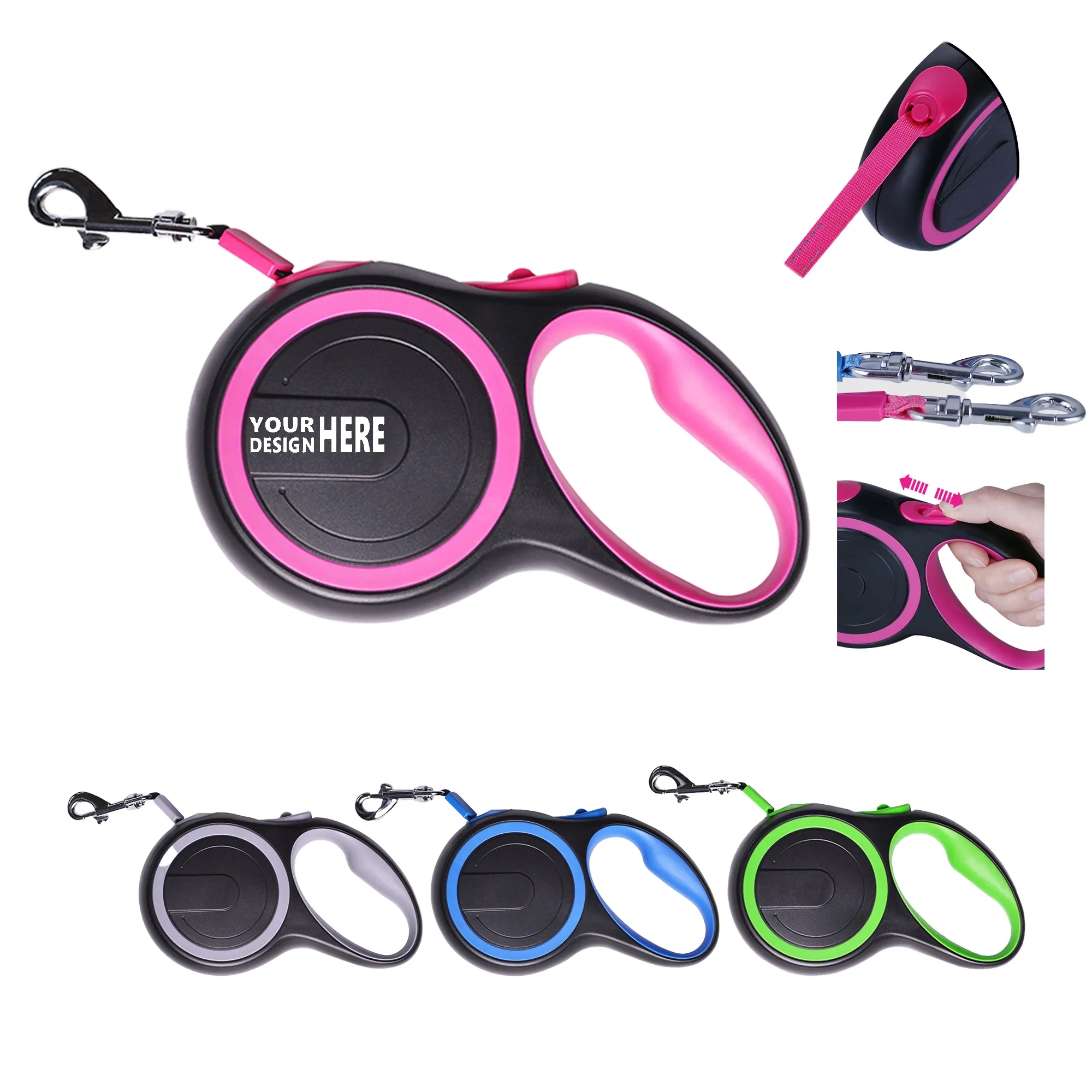 16ft Retractable Dog Leash 3