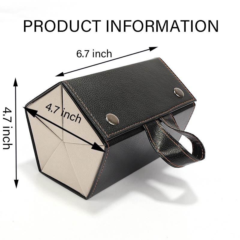 Travel Glasses Case Multiple Pairs Eyeglasses Storage Box 2
