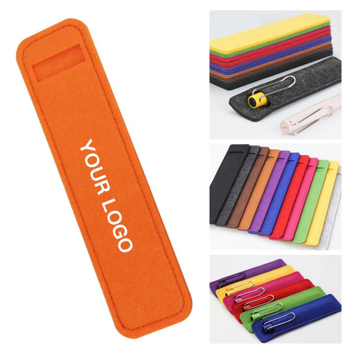 Compact PU Leather Pen Holder for One Pen 2